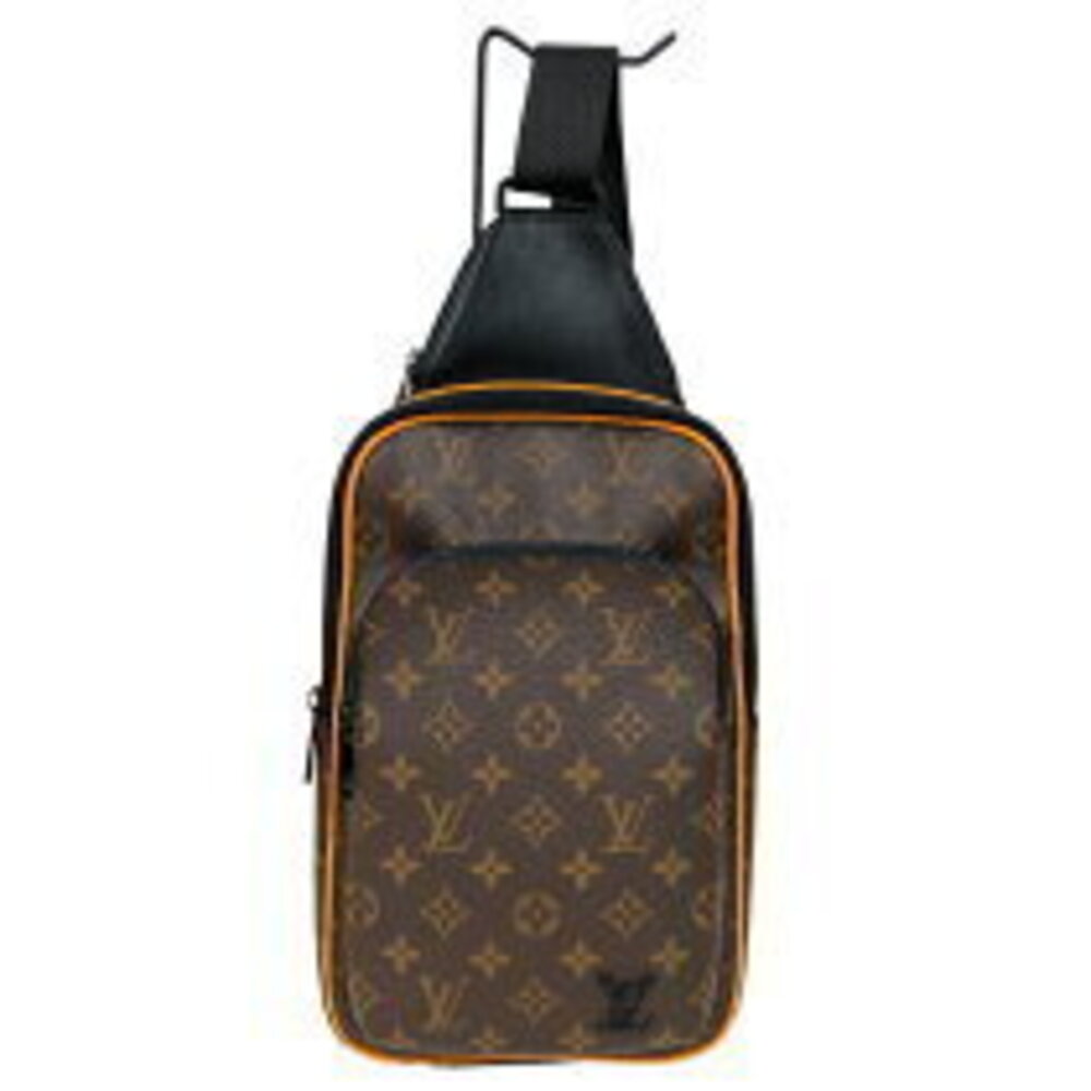Louis Vuitton Avenue Sling Bag Brown Monogram Body
